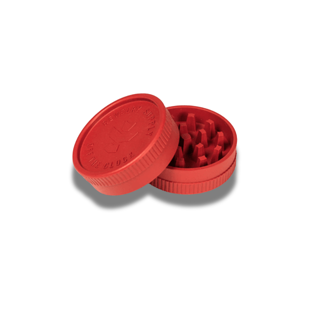 Revelry - 2 Piece Hemp Grinder / Blood Red